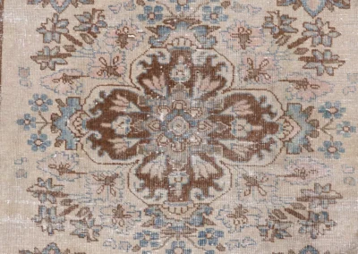Hand Knotted Ferdows Rug 7 5x4 9 Code 2298 - View 6