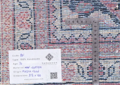 Hand Knotted Antique Meshkabad Rug 10 3x3 3 Code 2301 - View 10