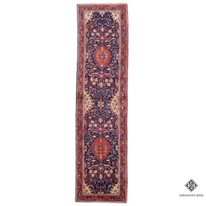Hand Knotted Saruq Rug 10 0x2 7 Code 2302 - View 1