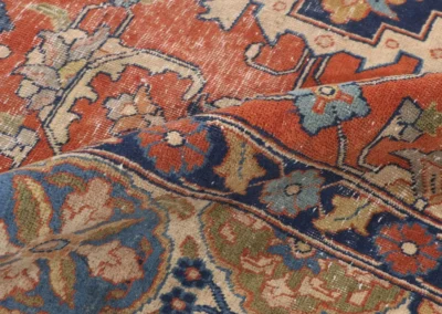 Hand Knotted Antique Khoy Rug 3 5x3 1 Code 2306 - View 7