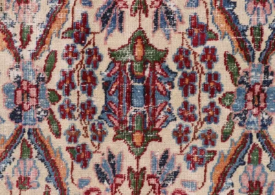 Hand Knotted Antique Yazd Rug 11 9x8 11 Code 2307 - View 6