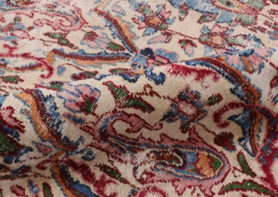 Hand Knotted Antique Yazd Rug 11 9x8 11 Code 2307 - View 8