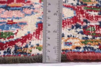 Hand Knotted Antique Yazd Rug 11 9x8 11 Code 2307 - View 9