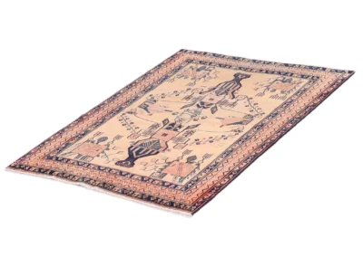 Hand Knotted Antique Sirjan Rug 6 3x4 8 Code 2311 - View 2