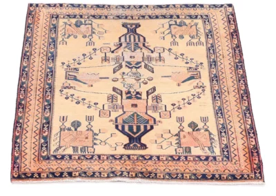 Hand Knotted Antique Sirjan Rug 6 3x4 8 Code 2311 - View 3