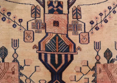 Hand Knotted Antique Sirjan Rug 6 3x4 8 Code 2311 - View 7