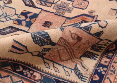 Hand Knotted Antique Sirjan Rug 6 3x4 8 Code 2311 - View 8