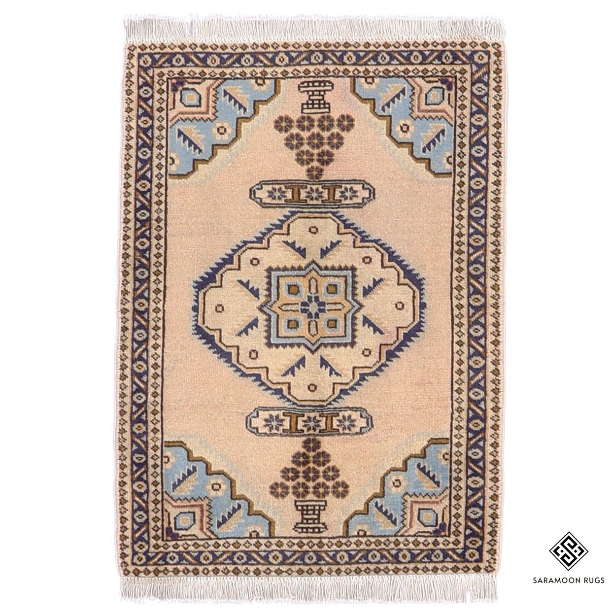 Hand Knotted Ardabil Rug 2 11x2 1 Code 2317 - View 1