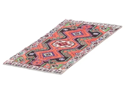 Hand Knotted Saveh Rug 3 4x2 2 Code 2318 - View 2