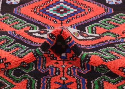 Hand Knotted Saveh Rug 3 4x2 2 Code 2318 - View 7