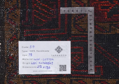 Hand Knotted Antique Lori Kuhdasht Rug 6 11x4 6 Code 2319 - View 11