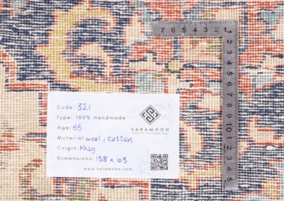 Hand Knotted Khoy Rug 5 2x3 5 Code 2321 - View 9
