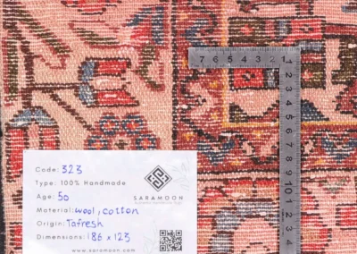 Hand Knotted Tafresh Rug 6 1x4 0 Code 2323 - View 10