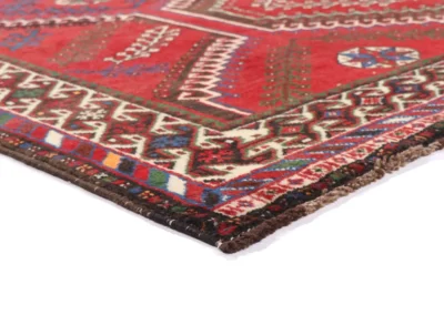 Hand Knotted Antique Shiraz Rug 10 1x6 10 Code 2325 - View 4