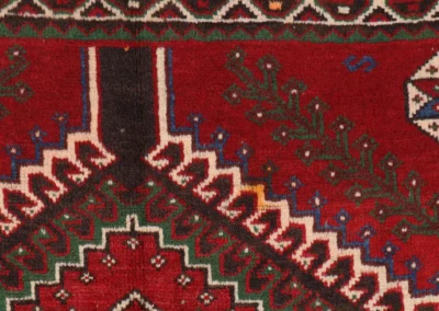 Hand Knotted Antique Shiraz Rug 10 1x6 10 Code 2325 - View 7