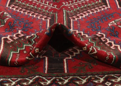 Hand Knotted Antique Shiraz Rug 10 1x6 10 Code 2325 - View 9