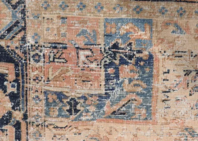 Hand Knotted Antique Heriz Rug 10 3x7 1 Code 2328 - View 6