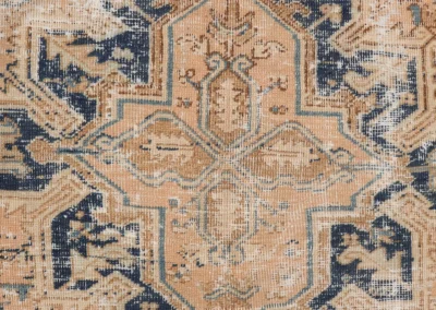 Hand Knotted Antique Heriz Rug 10 3x7 1 Code 2328 - View 9