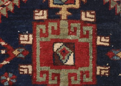 Hand Knotted Antique Taleqan Rug 1 10x1 8 Code 2329 - View 5