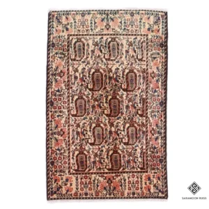 Hand Knotted Shiraz Rug 3 4x2 2 Code 2330 - View 1