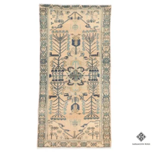 Hand Knotted Hamadan Rug 9 4x4 8 Code 2332 - View 1