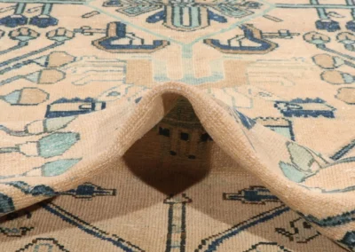 Hand Knotted Hamadan Rug 9 4x4 8 Code 2332 - View 10