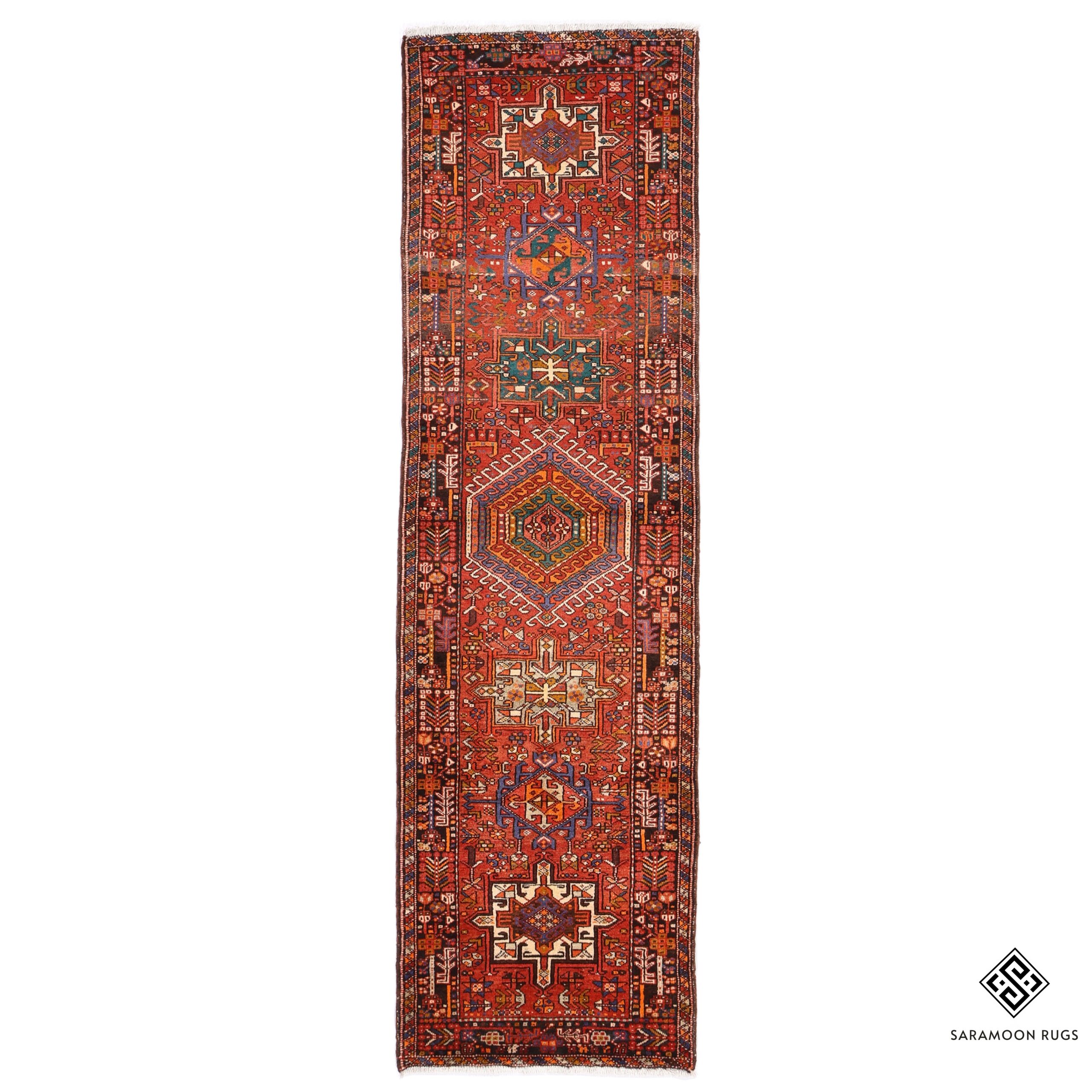 Hand Knotted Gharajeh Rug 10 8x3 1 Code 2336 - View 1