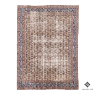 Hand Knotted Antique Kerman Rug 11 5x8 4 Code 2342 - View 1