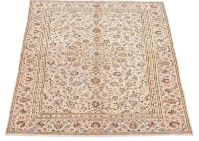 Hand Knotted Kashan Rug 8 4x5 10 Code 2343 - View 3