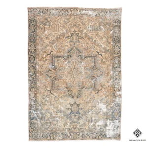 Hand Knotted Antique Heriz Rug 11 11x8 4 Code 2345 - View 1