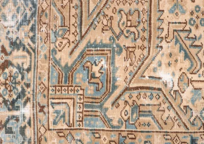 Hand Knotted Antique Heriz Rug 11 11x8 4 Code 2345 - View 8