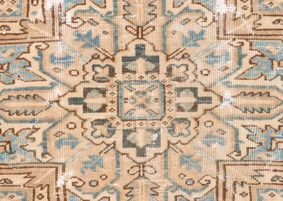Hand Knotted Antique Heriz Rug 11 11x8 4 Code 2345 - View 9