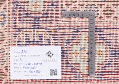 Hand Knotted Azarshahr Rug 6 3x4 7 Code 2351 - View 10