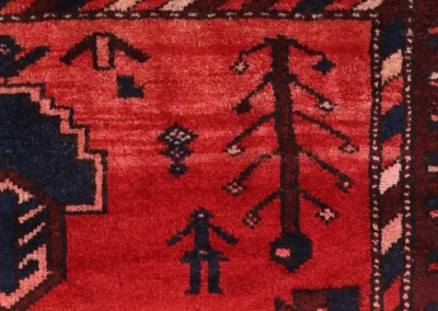 Hand Knotted Hamadan Rug 5 10x3 7 Code 2359 - View 7