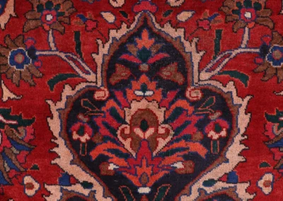 Hand Knotted Ferdows Rug 8 0x4 1 Code 2360 - View 5