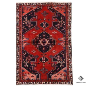 Hand Knotted Saveh Rug 6 9x4 8 Code 2362 - View 1