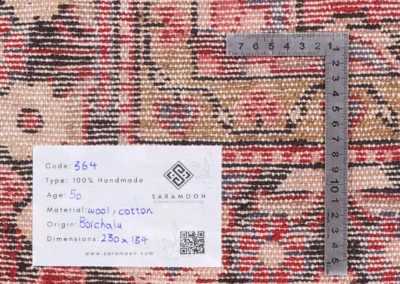 Hand Knotted Borchalou Rug 7 7x4 5 Code 2364 - View 10