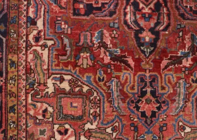 Hand Knotted Heriz Rug 6 7x4 10 Code 2369 - View 6