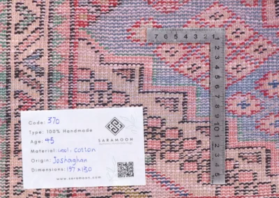 Hand Knotted Joshaqan Rug 6 6x4 3 Code 2370 - View 10