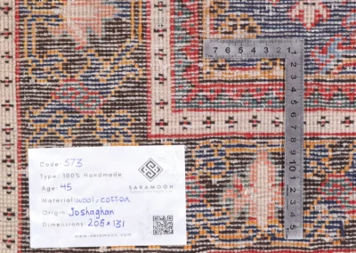 Hand Knotted Joshaqan Rug 6 9x4 4 Code 2373 - View 10
