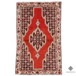 Hand Knotted Mazlaqan Hamadan Rug 6 2x3 9 Code 2374 - View 1
