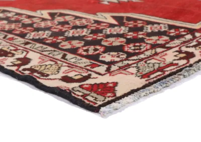 Hand Knotted Mazlaqan Hamadan Rug 6 2x3 9 Code 2374 - View 4