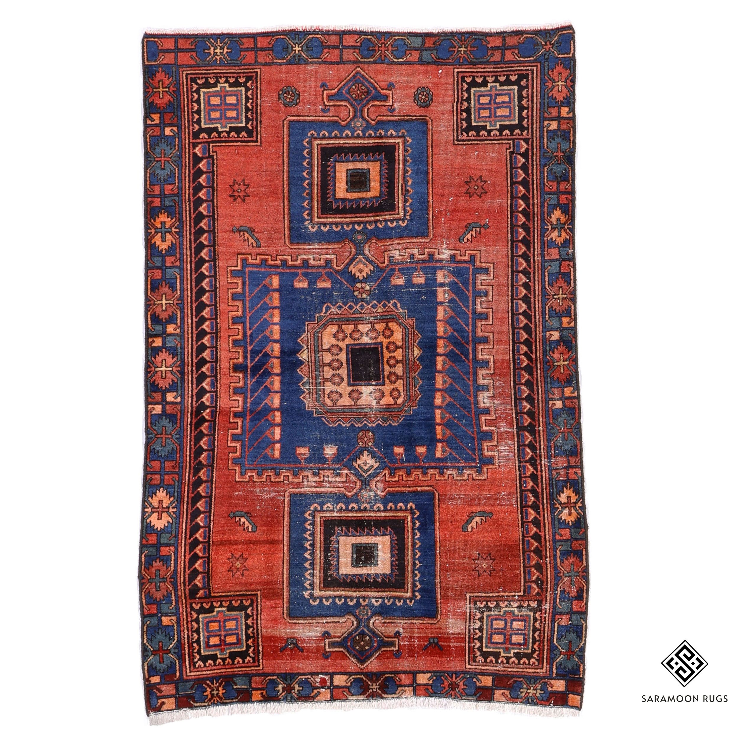 Hand Knotted Zanjan Rug 6 2x3 11 Code 2375 - View 1