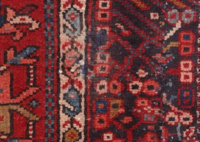 Hand Knotted Antique Gharajeh Rug 6 2x4 3 Code 2377 - View 8