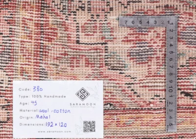 Hand Knotted Mahal Rug 6 4x3 11 Code 2380 - View 10