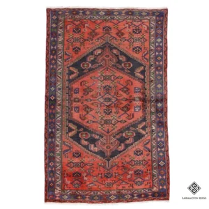 Hand Knotted Zanjan Rug 6 7x4 2 Code 2383 - View 1