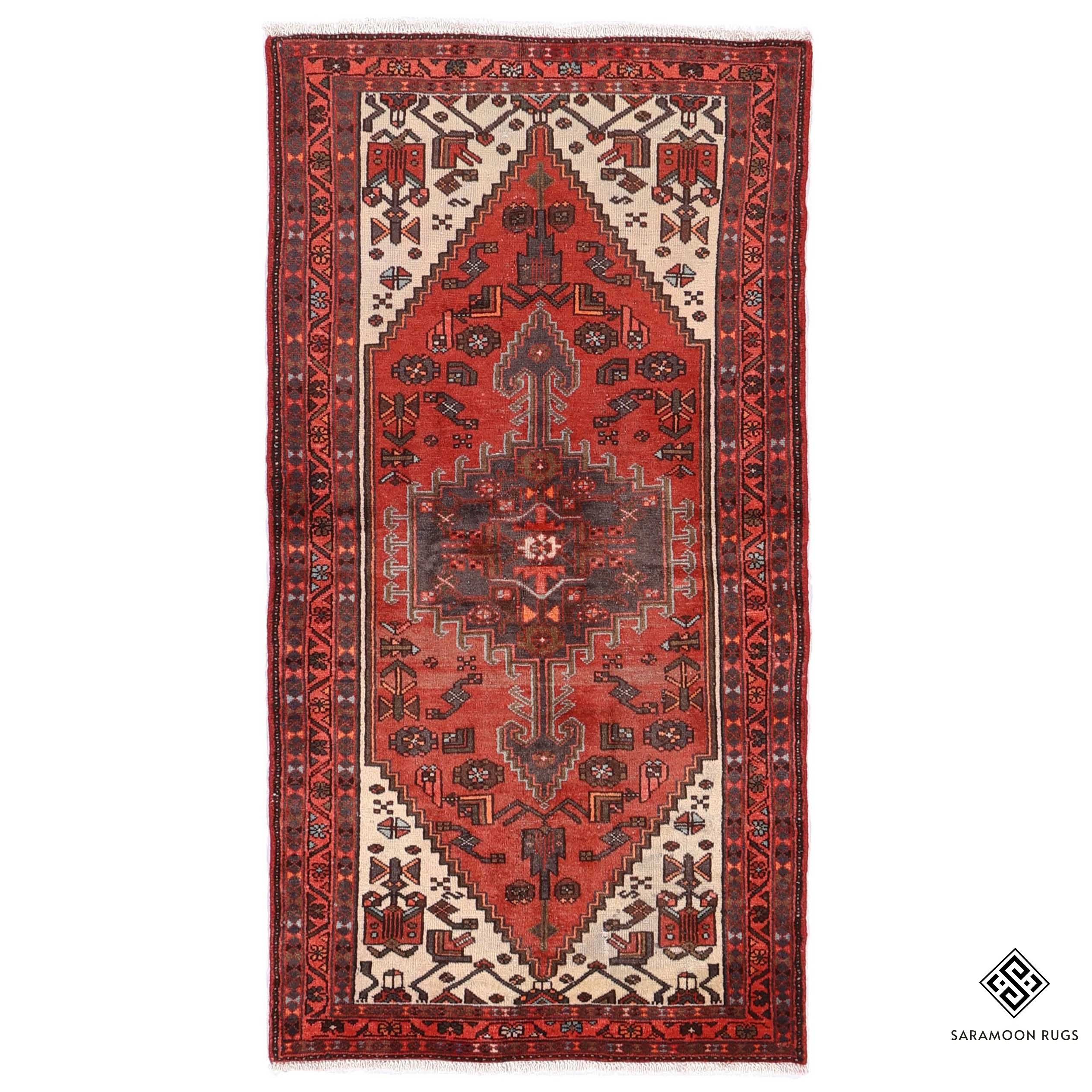 Hand Knotted Zanjan Rug 6 4x3 5 Code 2384 - View 1