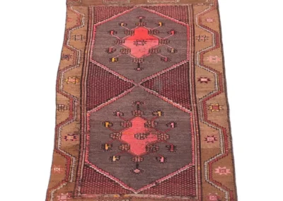 Hand Knotted Antique Sanjab Rug 6 11x3 2 Code 2386 - View 3