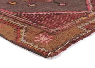 Hand Knotted Antique Sanjab Rug 6 11x3 2 Code 2386 - View 4