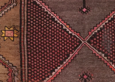 Hand Knotted Antique Sanjab Rug 6 11x3 2 Code 2386 - View 5